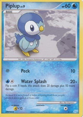 Piplup (5/12) [Diamond & Pearl: Trainer Kit - Manaphy] | North of Exile Games