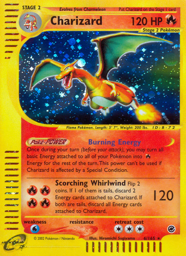 Charizard (6/165) [Expedition: Base Set] | North of Exile Games