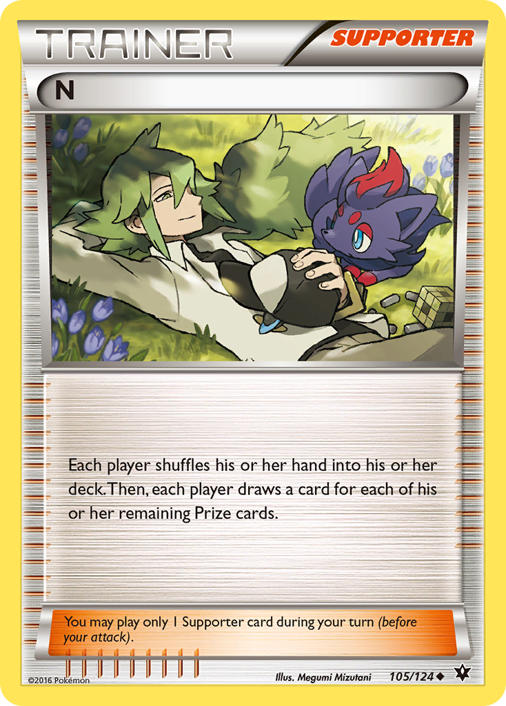N (105/124) [XY: Fates Collide] | North of Exile Games
