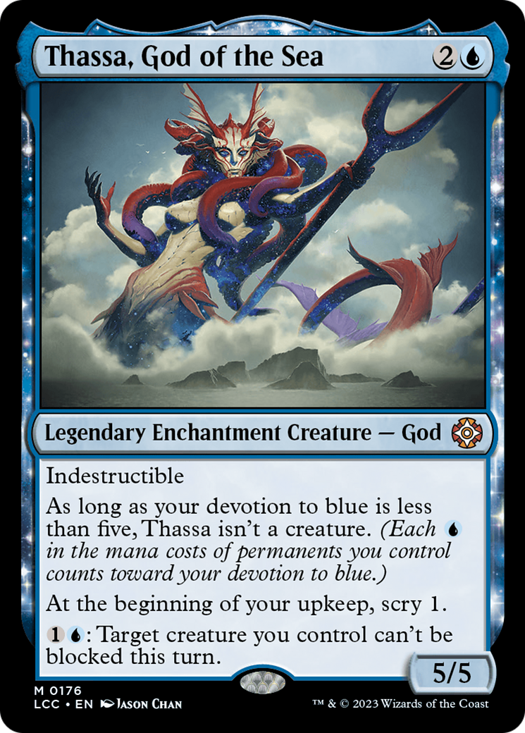 Thassa, God of the Sea [The Lost Caverns of Ixalan Commander] | North of Exile Games