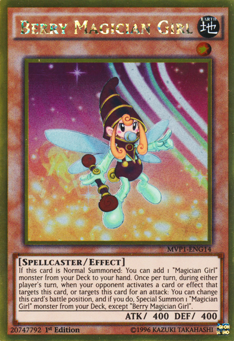 Berry Magician Girl [MVP1-ENG14] Gold Rare | North of Exile Games