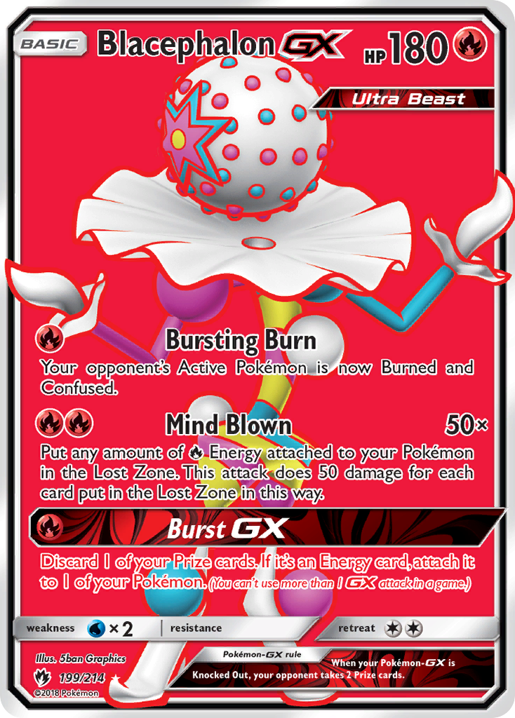 Blacephalon GX (199/214) [Sun & Moon: Lost Thunder] | North of Exile Games