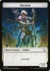 Soldier // Thopter Double-Sided Token [March of the Machine Tokens] | North of Exile Games