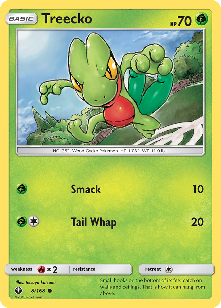 Treecko (8/168) [Sun & Moon: Celestial Storm] | North of Exile Games