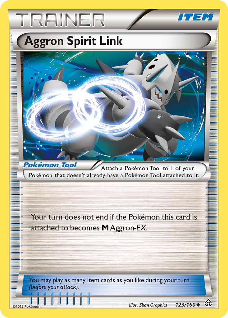 Aggron Spirit Link (123/160) [XY: Primal Clash] | North of Exile Games