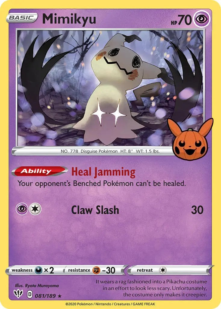 Mimikyu (081/189) [Trick or Trade] | North of Exile Games