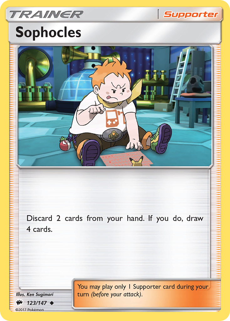 Sophocles (123/147) [Sun & Moon: Burning Shadows] | North of Exile Games