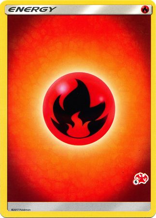Fire Energy (Charizard Stamp #6) [Battle Academy 2020] | North of Exile Games