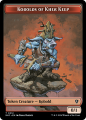 Soldier // Kobolds of Kher Keep Double-Sided Token [Murders at Karlov Manor Commander Tokens] | North of Exile Games