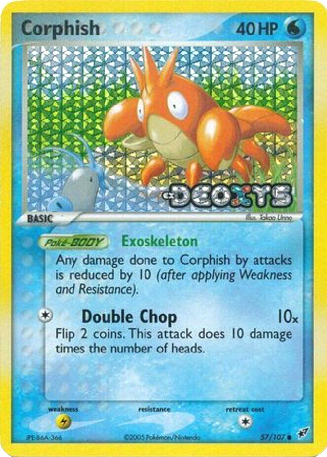 Corphish (57/107) (Stamped) [EX: Deoxys] | North of Exile Games