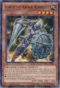 Ancient Gear Knight (Shatterfoil) [BP03-EN033] Rare | North of Exile Games