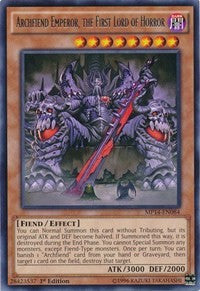Archfiend Emperor, the First Lord of Horror [MP14-EN084] Rare | North of Exile Games