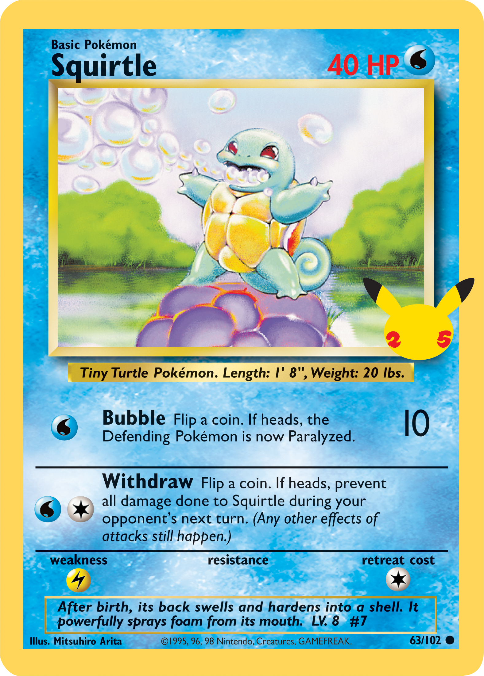 Squirtle (63/102) [First Partner Pack] | North of Exile Games