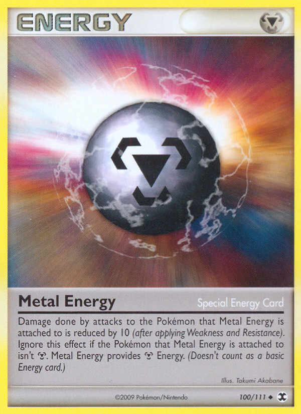 Metal Energy (100/111) [Platinum: Rising Rivals] | North of Exile Games