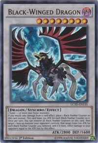 Black-Winged Dragon [LC5D-EN135] Ultra Rare | North of Exile Games