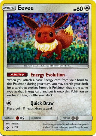 Eevee (11/12) [McDonald's Promos: 2018 Collection] | North of Exile Games