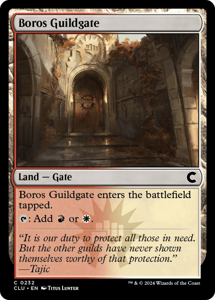 Boros Guildgate [Ravnica: Clue Edition] | North of Exile Games
