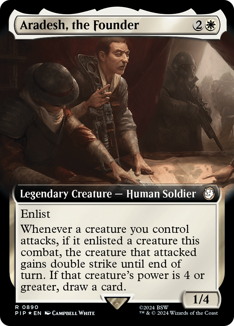Aradesh, the Founder (Extended Art) (Surge Foil) [Fallout] | North of Exile Games