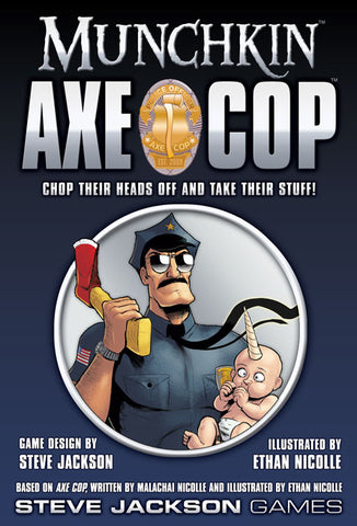 Munchkin Axe Cop | North of Exile Games
