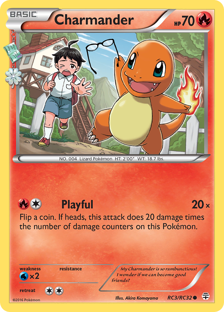 Charmander (RC3/RC32) [XY: Generations] | North of Exile Games