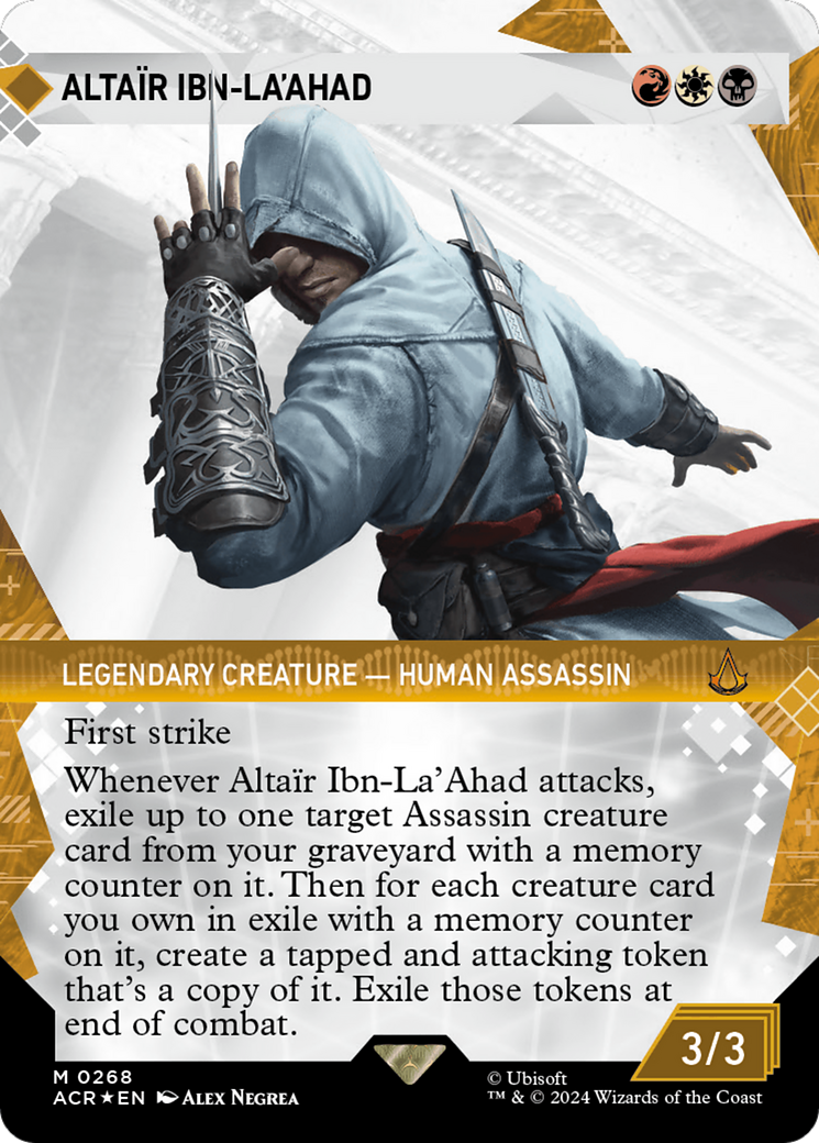 Altair Ibn-La'Ahad (Showcase) (Textured Foil) [Assassin's Creed] | North of Exile Games