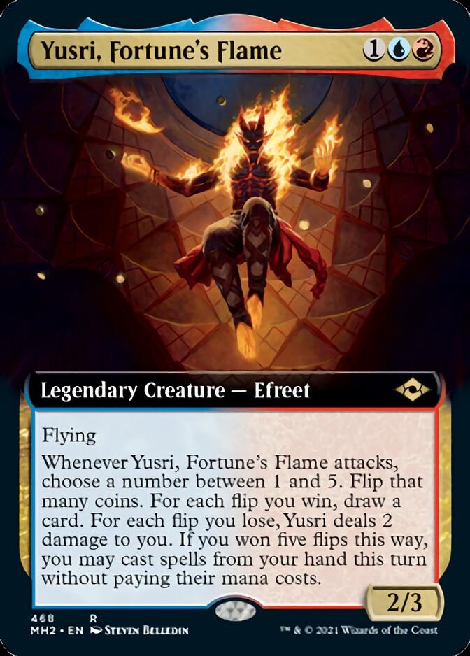 Yusri, Fortune's Flame (Extended Art) [Modern Horizons 2] | North of Exile Games