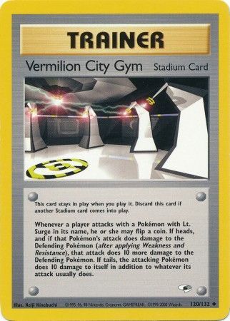 Vermilion City Gym (120/132) [Gym Heroes Unlimited] | North of Exile Games