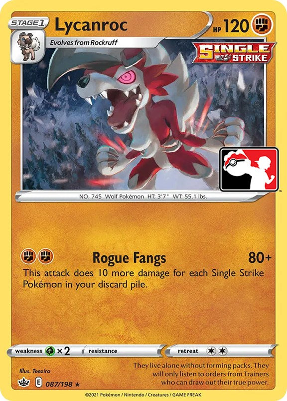 Lycanroc (087/198) [Prize Pack Series One] | North of Exile Games