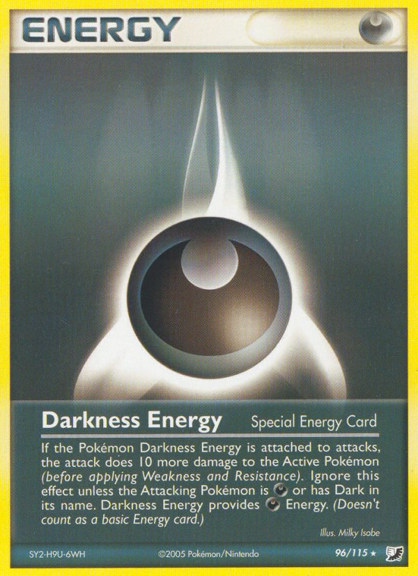 Darkness Energy (96/115) [EX: Unseen Forces] | North of Exile Games