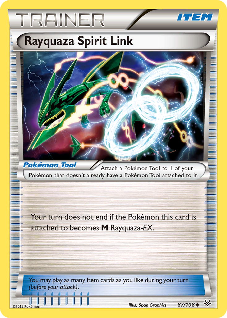 Rayquaza Spirit Link (87/108) [XY: Roaring Skies] | North of Exile Games