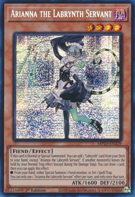 Arianna the Labrynth Servant [MP23-EN229] Prismatic Secret Rare | North of Exile Games