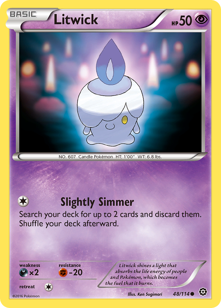 Litwick (48/114) [XY: Steam Siege] | North of Exile Games