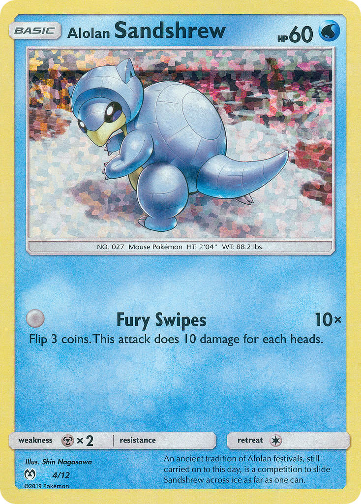 Alolan Sandshrew (4/12) [McDonald's Promos: 2019 Collection] | North of Exile Games