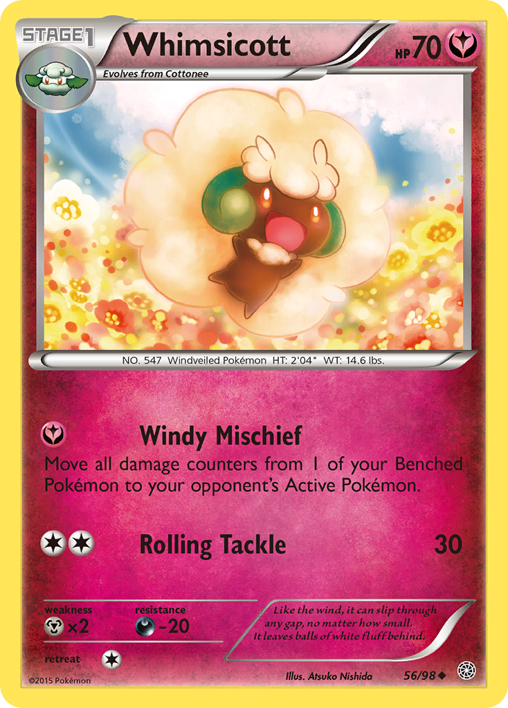 Whimsicott (56/98) [XY: Ancient Origins] | North of Exile Games