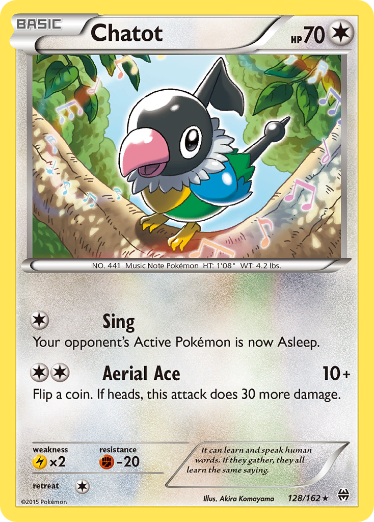 Chatot (128/162) [XY: BREAKthrough] | North of Exile Games