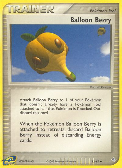 Balloon Berry (82/97) [EX: Dragon] | North of Exile Games