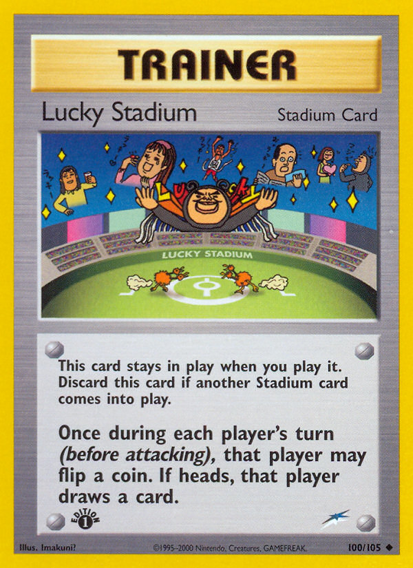 Lucky Stadium (100/105) [Neo Destiny 1st Edition] | North of Exile Games