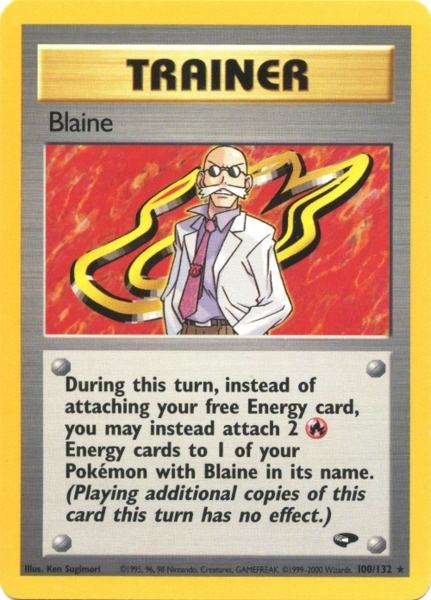 Blaine (100/132) [Gym Challenge Unlimited] | North of Exile Games