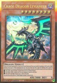 Chaos Dragon Levianeer (Alternate Art) [MAGO-EN017] Gold Rare | North of Exile Games