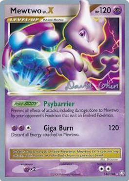 Mewtwo LV.X (144/146) (Stallgon - David Cohen) [World Championships 2009] | North of Exile Games