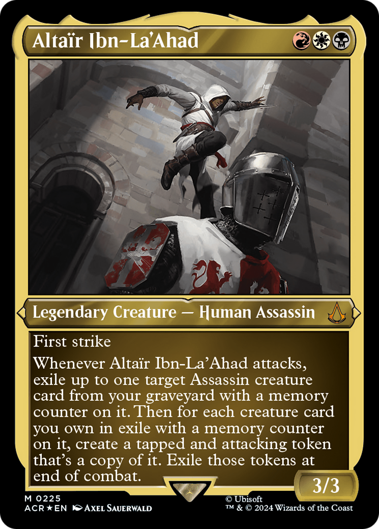 Altair Ibn-La'Ahad (Foil Etched) [Assassin's Creed] | North of Exile Games