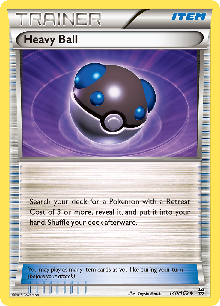 Heavy Ball (140/162) [XY: BREAKthrough] | North of Exile Games