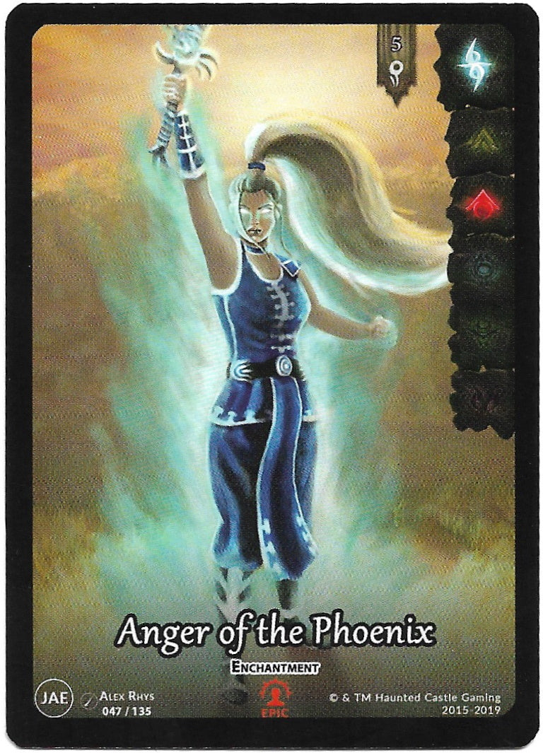 Anger Of The Phoenix - full art (JAE, 47/135) | North of Exile Games