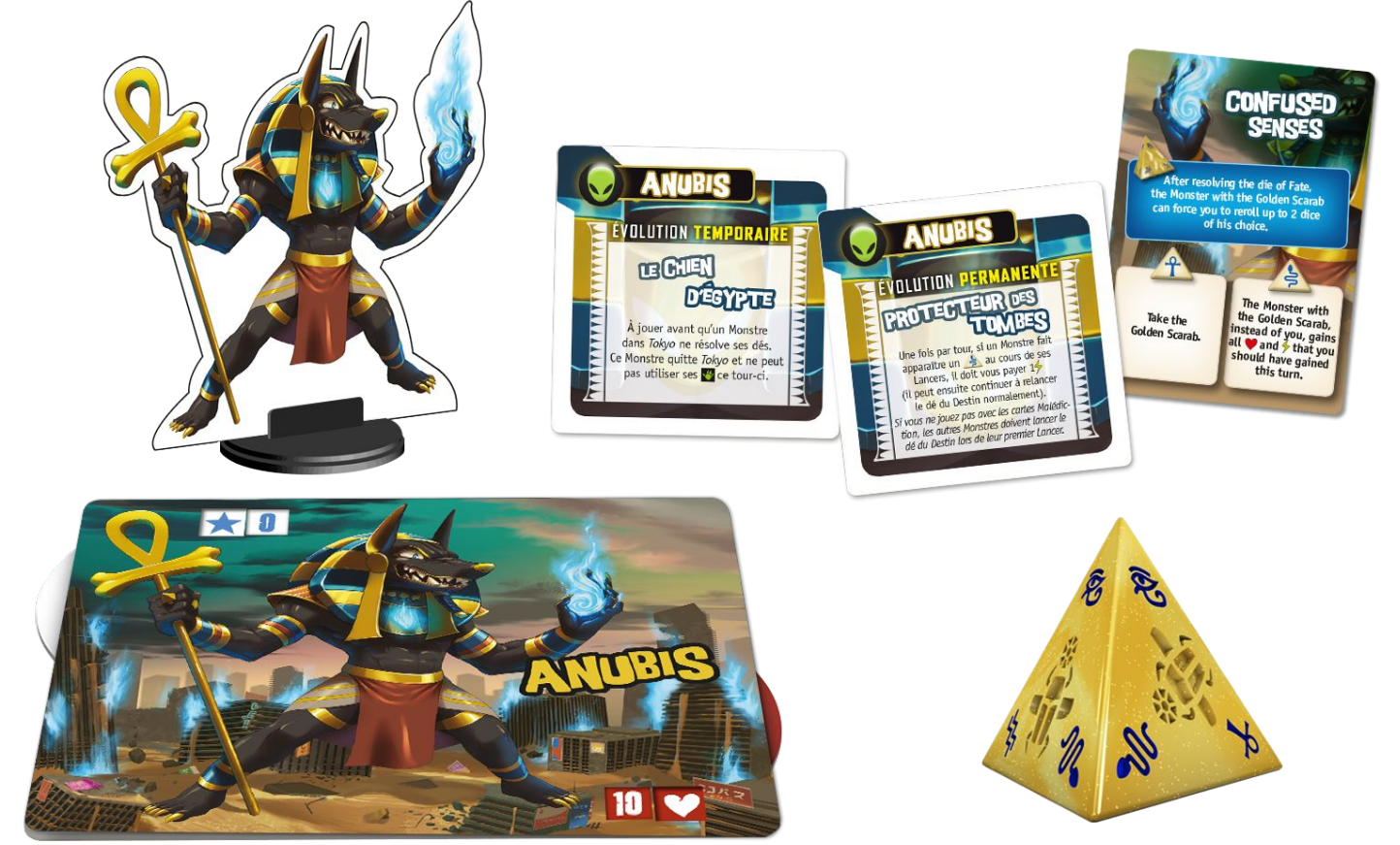 King Of Tokyo Monster Pack #3 - Anubis | North of Exile Games