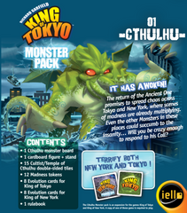 King Of Tokyo Monster Pack #1 - Cthulhu | North of Exile Games