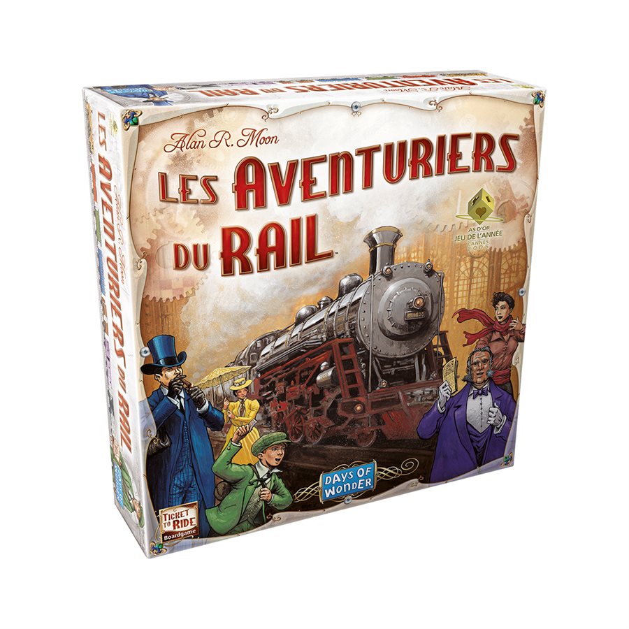 Les Aventuriers Du Rail (Ticket to Ride FR edition) | North of Exile Games