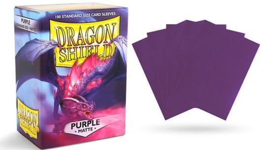 Dragon Shield Box of 100 in Matte Purple | North of Exile Games
