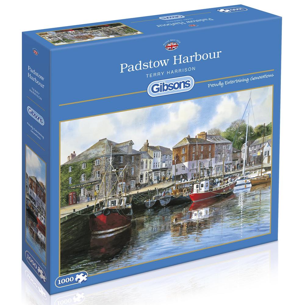 Puzzle: 1000 pcs - Padstow Harbour | North of Exile Games