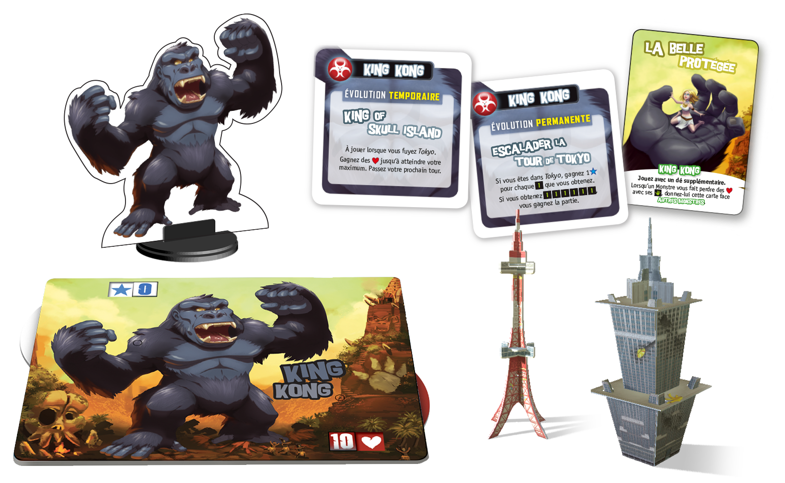 King Of Tokyo Monster Pack #2 - King Kong | North of Exile Games