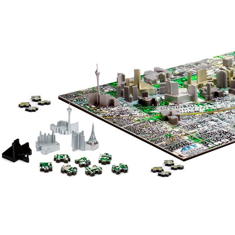 Puzzle: 1200 pcs - Las Vegas (4D Cityscape) | North of Exile Games
